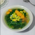 Cooksnap dari Diyan Ummu iskhoyas untuk resep Sup Bayam