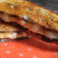 Mommyluvs2cook's cooksnap of when they made Caprese Grilled Cheese Sandwich.