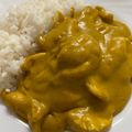 El cooksnap de Adrián Lorenzo Pérez cuando hizo Arroz con pollo y salsa de curry.