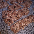 El cooksnap de Laura Frazzi cuando hizo Barritas de cereal.