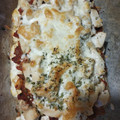 El cooksnap de Lidón Roig Bonastre cuando hizo Pizza fit sin hidratos base quinoa.