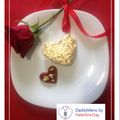 Cooksnap από daddymenu food & design Ideas στη συνταγή Mini σάντουιτς με ψωμί τοστ σε σχήμα καρδιάς, αλλαντικά, τυρί, φύλλο χρυσού