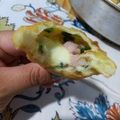 El cooksnap de Andrea Inzausti Falcone cuando hizo Empanadas de carne con masa casera la especialidad de Silvana.