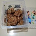 El cooksnap de Lali Ros cuando hizo Galletas de manzana y avena saludables.