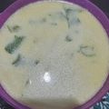 Cooksnap dari rhaneee untuk resep Bayam Ayam Cincang Kuah Santan (Menu MPASI 1+)