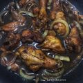 Cooksnap Cempaka Putih semasa beliau membuat Ayam Kicap Berempah.