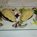 El cooksnap de carme castillo cuando hizo Aguacates rellenos de atún.