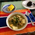 El cooksnap de maria claudia Chona cuando hizo SANCOCHO DE BAGRE.