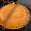 El cooksnap de mayra cuando hizo Cheesecake o pay de queso keto.