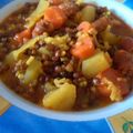 El cooksnap de Mari. V T cuando hizo Lentejas con chorizo.