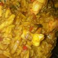 El cooksnap de Claudio Aguero cuando hizo Paella marinera.