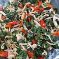 Cooksnap dari Liane S. Tampanguma untuk resep TUMIS DAUN SINGKONG TERI PEDAS