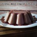 Cooksnap ha.lim39 semasa beliau membuat Puding Milo dengan Chocolate Ganache.