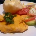 El cooksnap de Noemi Velazquez cuando hizo Pechugas de pollo a la naranja.
