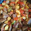 El cooksnap de Laura Carvajal Isaza cuando hizo Sartén de lomo con pimientos.
