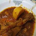Fary Feroz's cooksnap of when they made Alo chicken gravy.