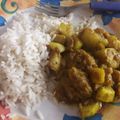 El cooksnap de Tete Ruiz cuando hizo Zucchini al curry.