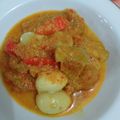Cooksnap dari Rachma Cilobak untuk resep Krecek kerupuk kulit,telur puyuh,petai,tahu,kacang merah