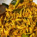 Cooksnap dari Cindy Yoshiko untuk resep Ayam Suwir Rica Kemangi