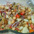 Hadia Hassan 😍's cooksnap of when they made Chana chat.