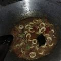 Cooksnap dari Saraswati Dian untuk resep Cumi Udang Pete Saos Padang
