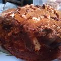 El cooksnap de Natalia Toledo cuando hizo Torta de coco.