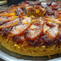 El cooksnap de Silvia Ciucci cuando hizo Torta invertida de manzana (muy económica).