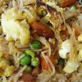 Asha Sharma's cooksnap of when they made Sevai upma.