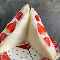 Cooksnap dari fauw untuk resep Ichigo Sando a.k.a Strawberry Sandwich