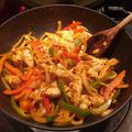 Rónán Morgan's cooksnap of when they made My green pepper & courgette chicken fajitas.