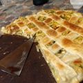 El cooksnap de Meli cuando hizo Tarta de Pollo, Puerro y Verdeo 🍗.