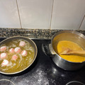 El cooksnap de Carmen Dolores Perdomo León cuando hizo Albóndigas de Cerdo con Manzana.