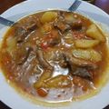 El cooksnap de Yo Misma cuando hizo Costillas de cerdo con patatas guisadas.