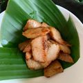 รูป Cooksnap ของ อ้วนหิว เมื่อเขาทำ คอหมูย่าง(ในกระทะ)