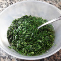 El cooksnap de Dani Massei cuando hizo Salsa provenzal.