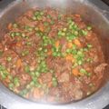 tinkerbelle nyawira's cooksnap of when they made Beef and peas fry.