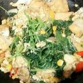 Cooksnap dari Bunda Zayda untuk resep Cah Bayam Telur