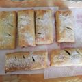 El cooksnap de Antonia Diaz Rodriguez cuando hizo Cañas de hojaldre rellenas de Nutella.