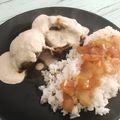 El cooksnap de Mauricio cuando hizo Osobuco de ternera con salsa de setas y cebollas perla.