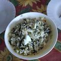 El cooksnap de Sil Sera cuando hizo Arroz con espinaca y mucho queso😋.