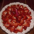 El cooksnap de Maria Mene cuando hizo Tarta frutal 🍓 🥝 🍌.