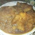 El cooksnap de Kondy cuando hizo Picarones en chancaca.