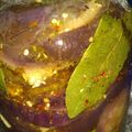 El cooksnap de Hernan Perez cuando hizo Escabeche de berenjenas.