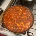 El cooksnap de Juan Castillon cuando hizo Guiso de papa y carne.