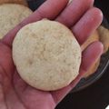 El cooksnap de Nazarena Burnichon cuando hizo Alfajorcitos veganos.