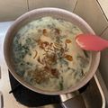 Cooksnap dari dina untuk resep Sayur Gurih Santan (Bobor Bayam)