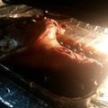 El cooksnap de Juan Carlos Arocha cuando hizo Pernil de Cerdo al Horno.