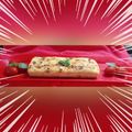 El cooksnap de Nancy Amestoy cuando hizo Budín Inglés Salado Navideño.