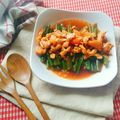 Cooksnap dari Arshiya Kitchen untuk resep Buncis Ayam Saus Tiram