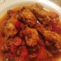 El cooksnap de Rut Borillo cuando hizo Pollo en salsa con verduras y patatas al horno.